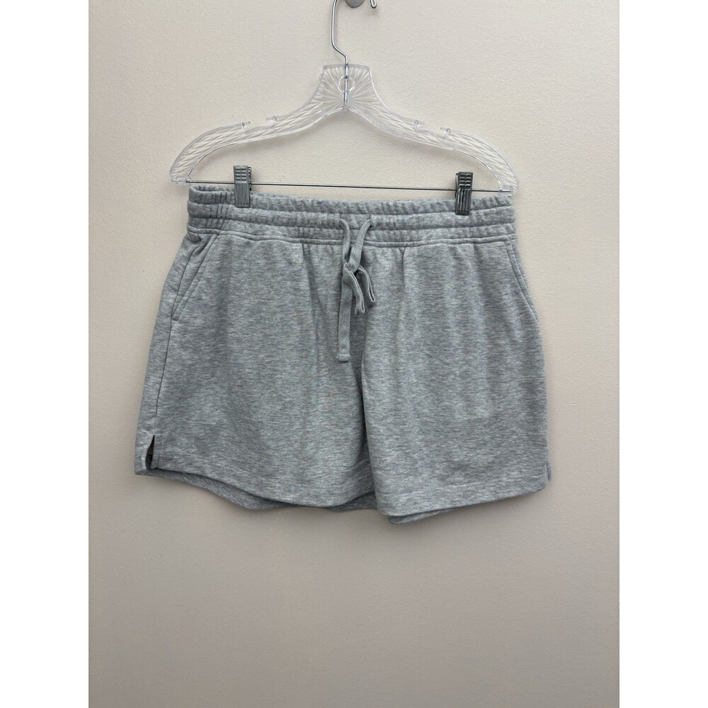 Rae Mode Women’s Gray French Terry Skort Size 1XL- Casual Athleisure Pockets